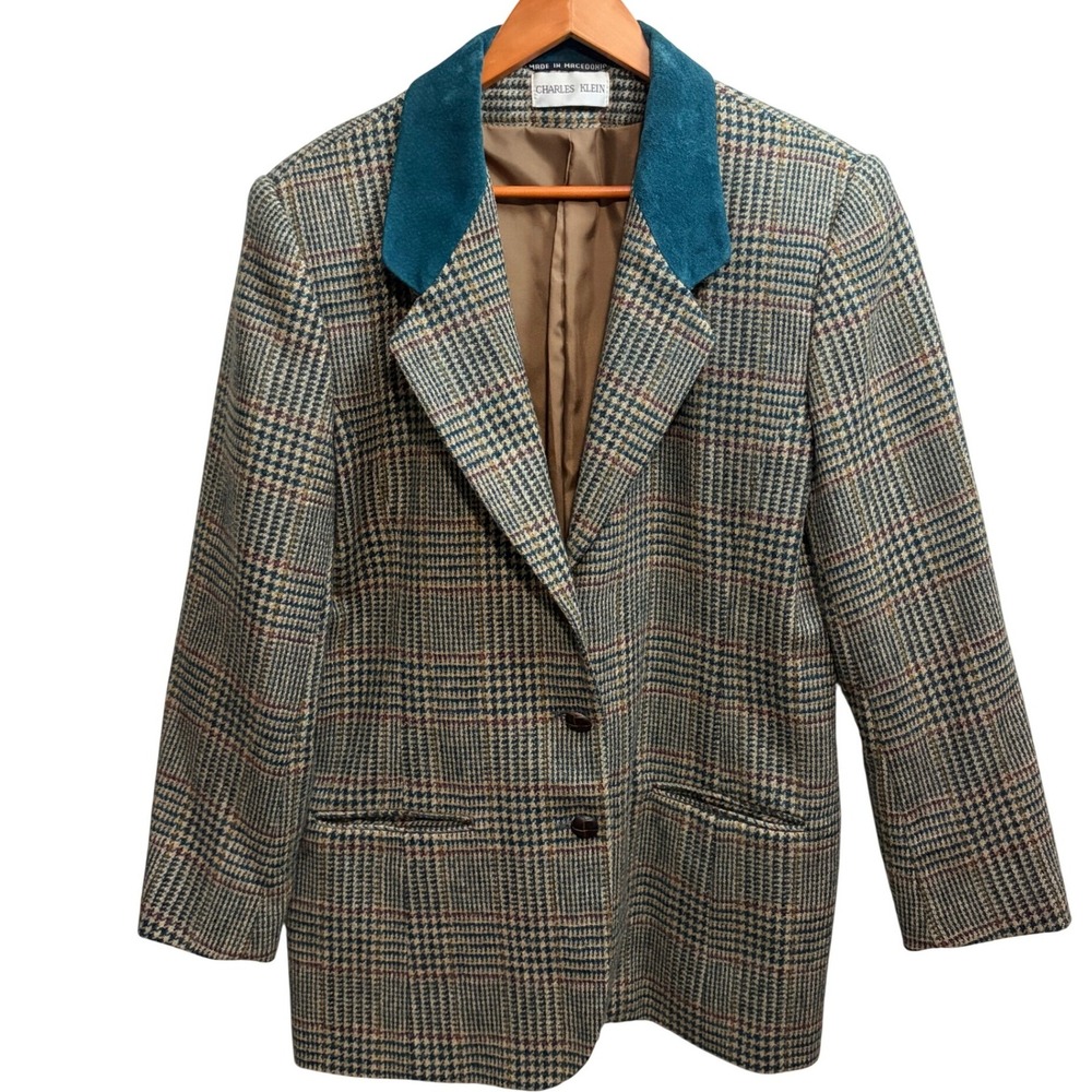 Charles Klein Tweed 3 Button Blazer Fully Lined Women's Size 1X? Read Measure